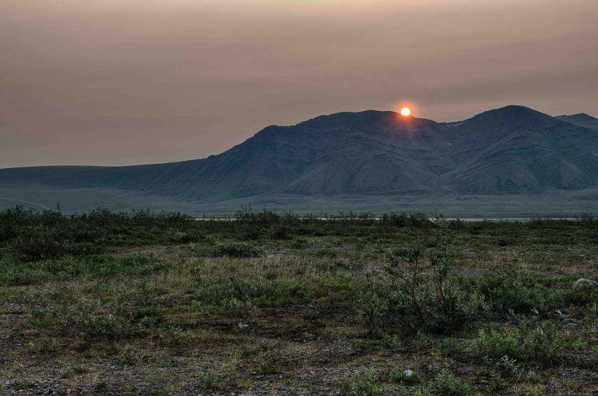 Galbraith Lake along the Dalton