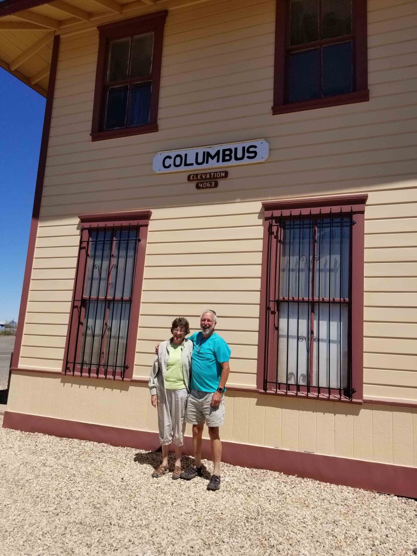 Marsha and Wells at Columbus