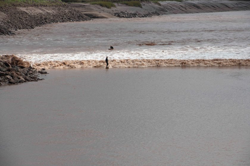 Surfing the Tidal Bore 1